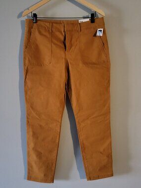 Old Navy Mid-Rise Pixie Chino Ankle Pants Size 10